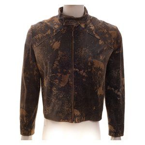 JUST CAVALLI ROBERTO CAVALLI Men's Leather Jacket